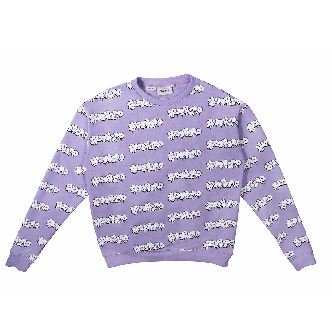 Crewneck FullPrint - Purple